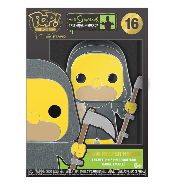 Simpsons Horror Loungefly POP! Enamel Pin Homer