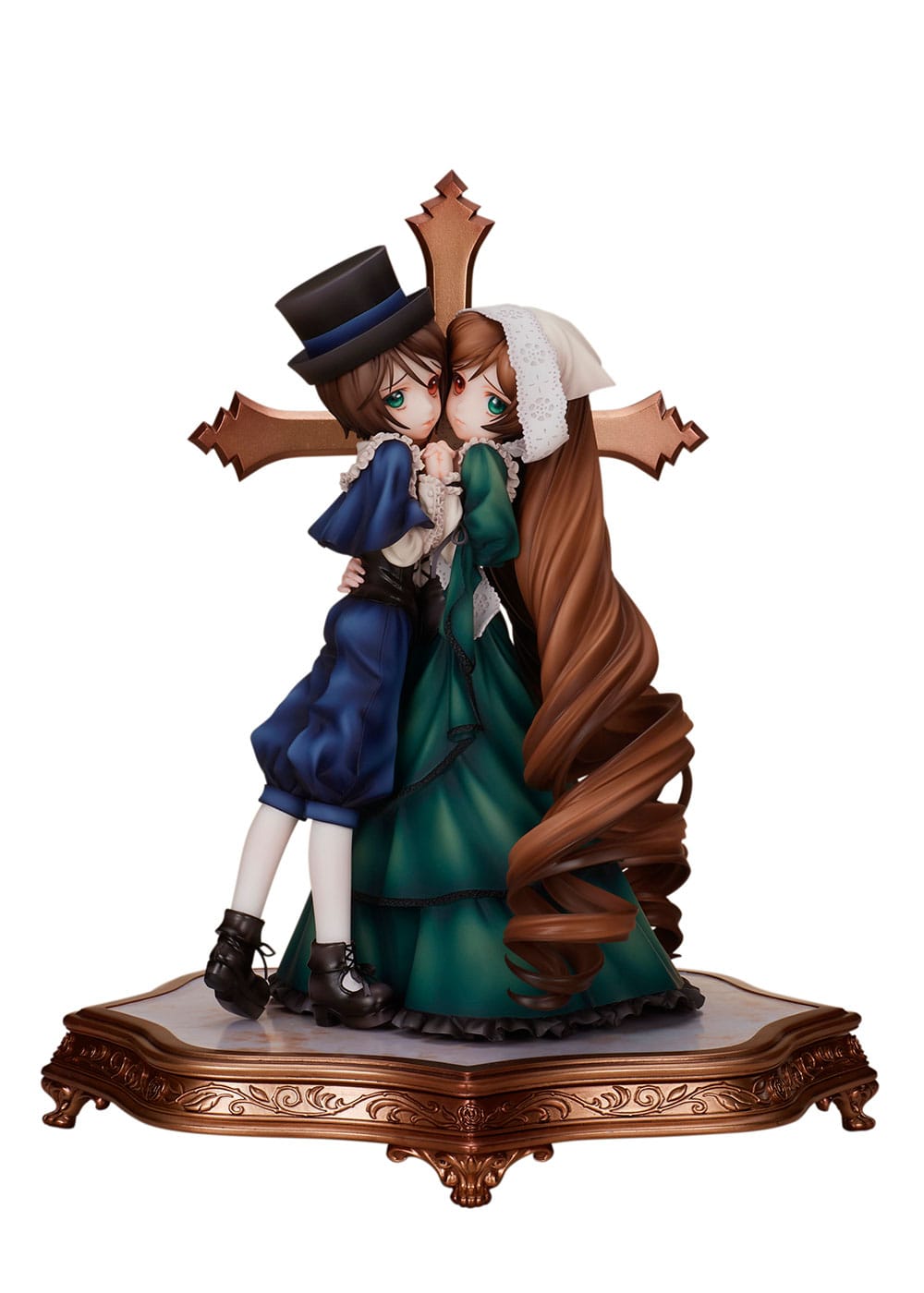 Rozen Maiden Suiseiseki and Souseiseki Rozen Maiden PVC Statue 26 cm
