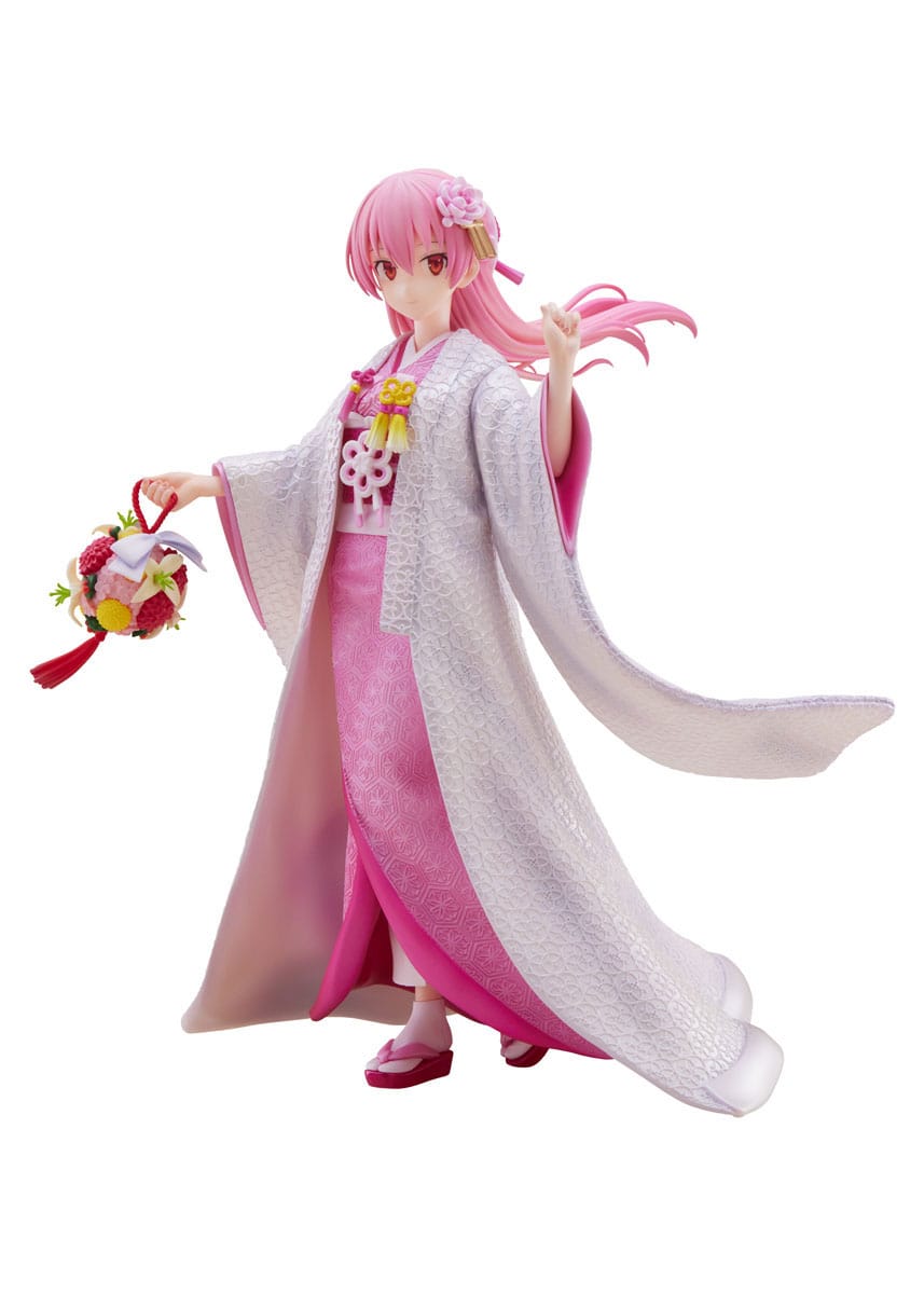 Tonikawa Over The Moon For You Tsukasa Yuzaki Shiromuku PVC Statue 1 7 Scale 23 cm