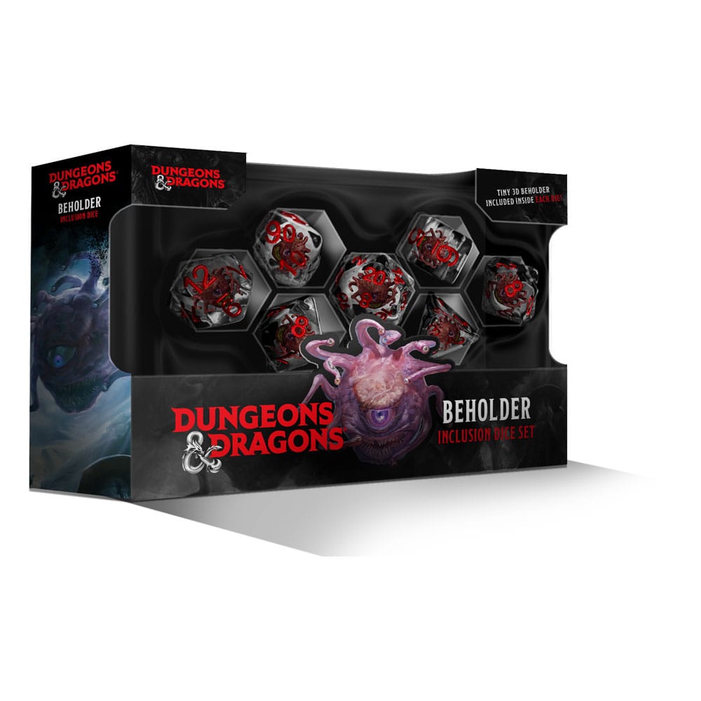 Dungeons and Dragons Orb of Possibility Dice Roller with Dice