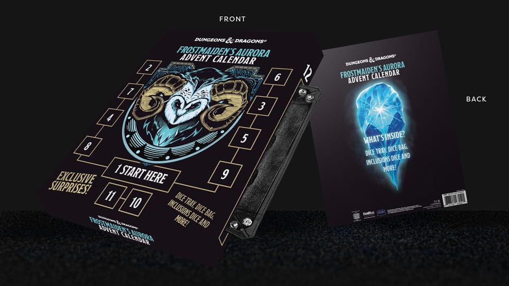 Dungeons and Dragons Frostmaidens Aurora Holiday Advent Calendar
