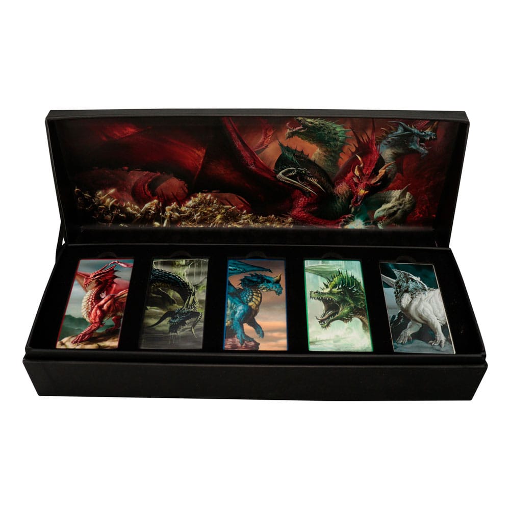 Dungeons and Dragons Chromatic Dragons Ingot Set Collectible
