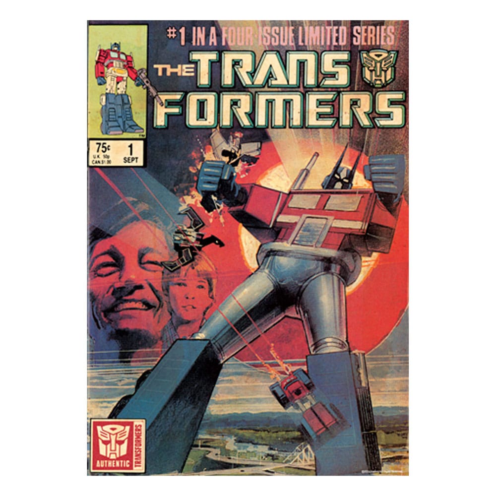 Transformers 40th Anniversary Transformers Art Print Limited Edition 42 x 30 cm