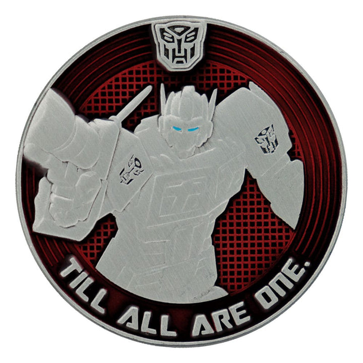 Transformers G1 Autobots vs Decepticons Limited Edition Coin