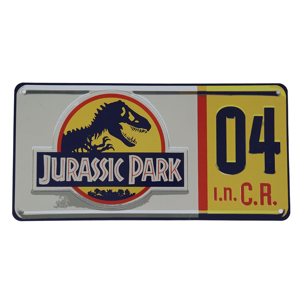 Jurassic Park Dennis Nedry Jurassic Park Replica License Plate