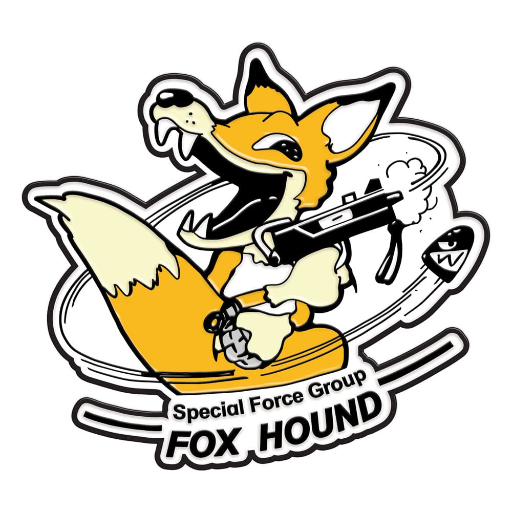 Metal Gear Solid Foxhound Metal Gear Solid Pin Badge Limited Edition