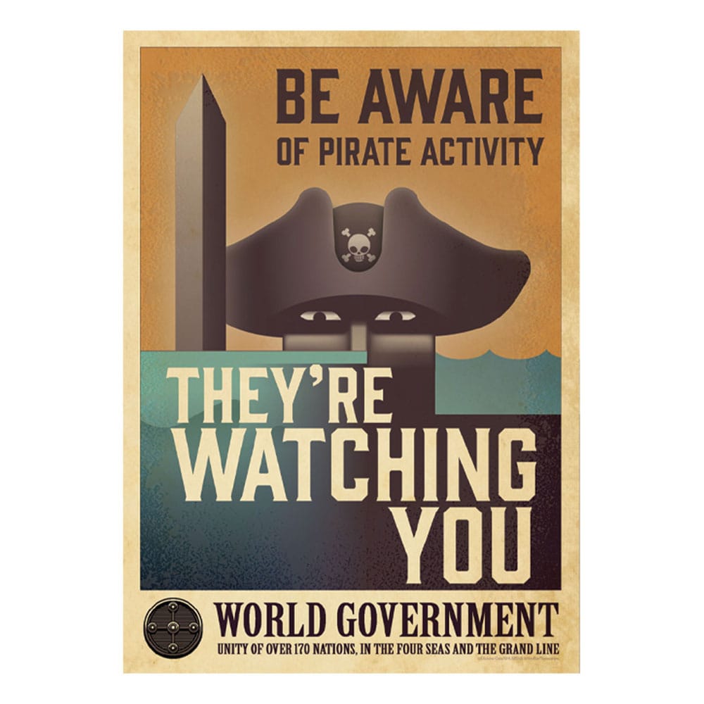 One Piece Be Aware One Piece Art Print Limited Edition 42 x 30 cm