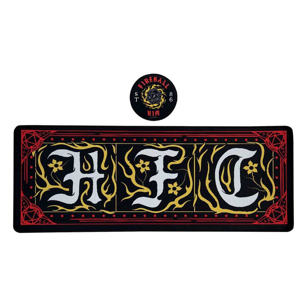 Stranger Things Hellfire Club Stranger Things Desk Pad and Coaster Set