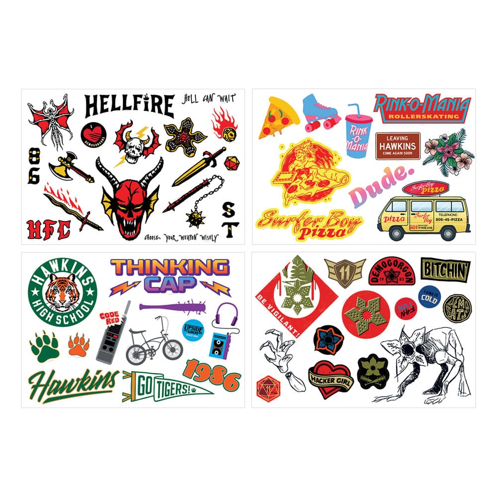 Stranger Things Stranger Things Tech Sticker Pack
