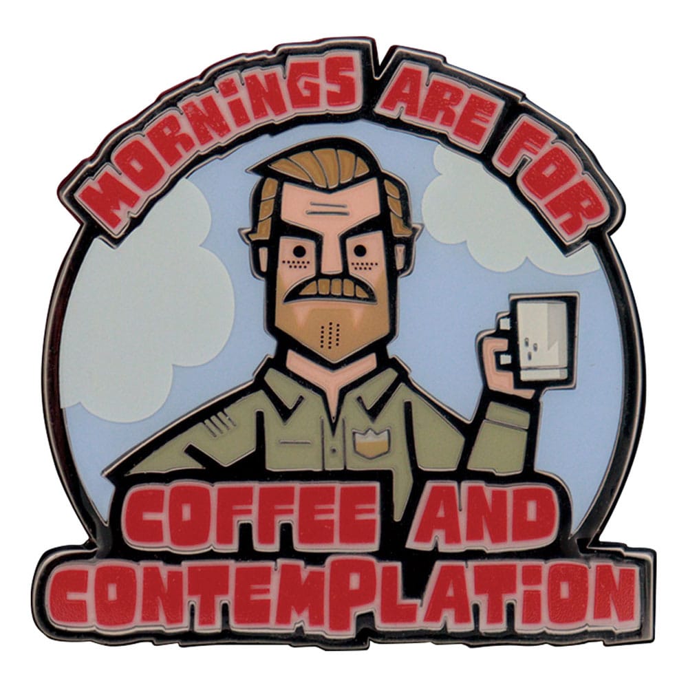 Stranger Things Hopper Stranger Things Pin Badge Limited Edition