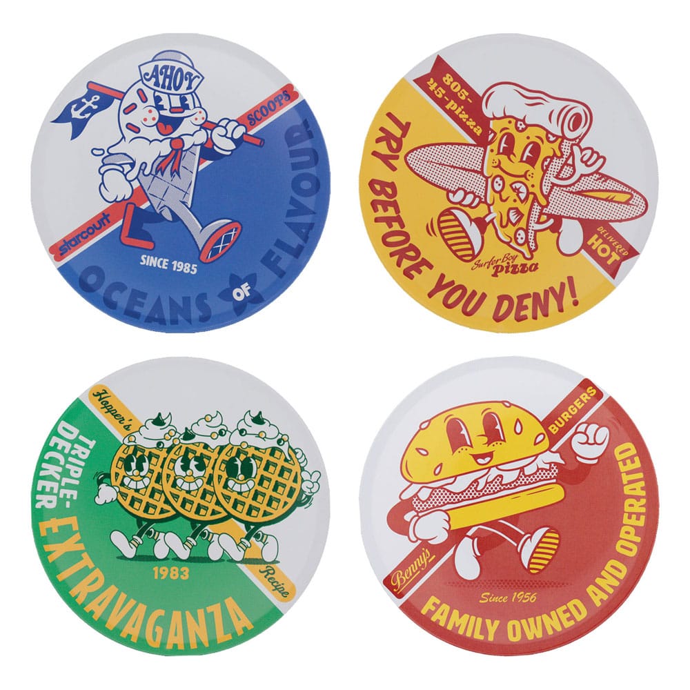 Stranger Things Stranger Things Coaster 4 Pack