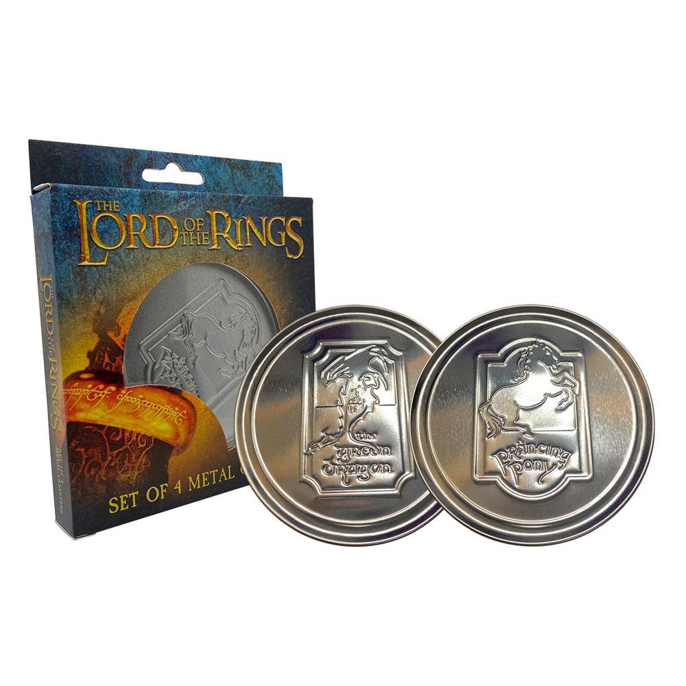 Lord of the Rings Green Dragon Lord of the Rings Coaster 4 Pack