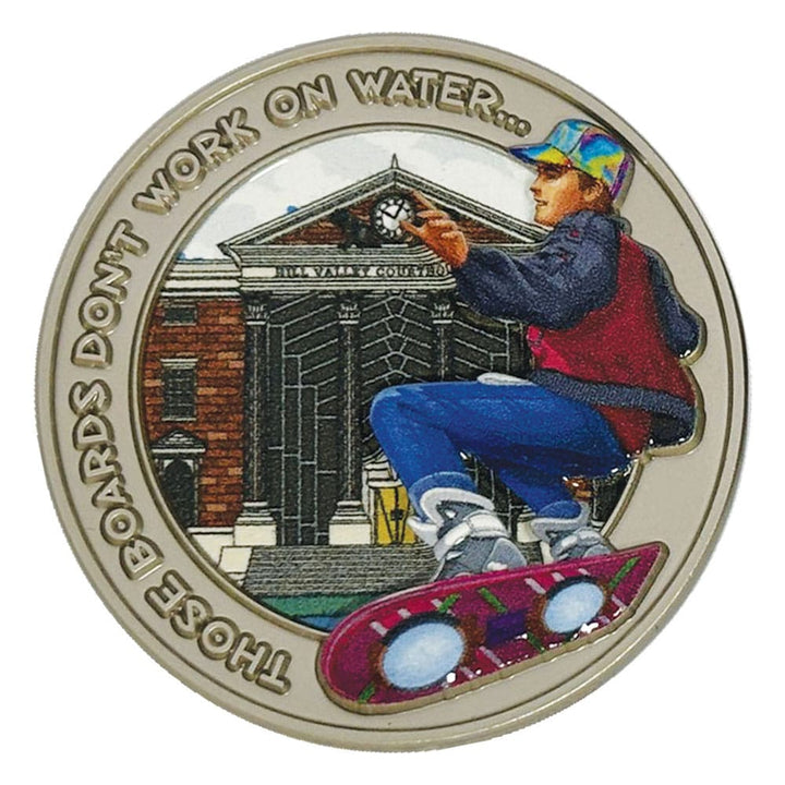 Back to the Future Limited Edition Hoverboard Coin