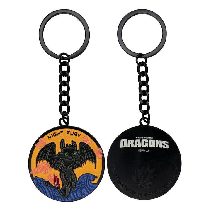 DreamWorks Toothless How To Train Your Dragon Film Keychain Limited Editio