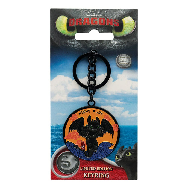 DreamWorks Toothless How To Train Your Dragon Film Keychain Limited Editio