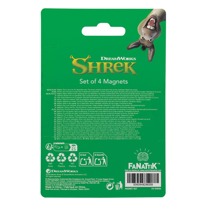 DreamWorks Shrek Far Far Away Film Magnet Set Limited Edition