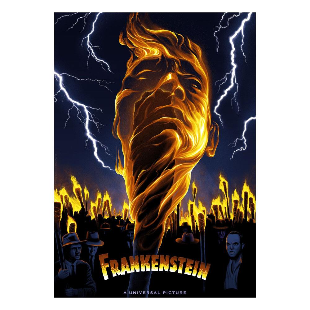 Universal Monsters Frankenstein Universal Monsters Art Print Limited Edition 42 x 30 cm