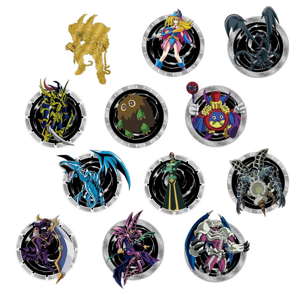 Yu Gi Oh Yu Gi Oh Pin Badge Display Set of 12