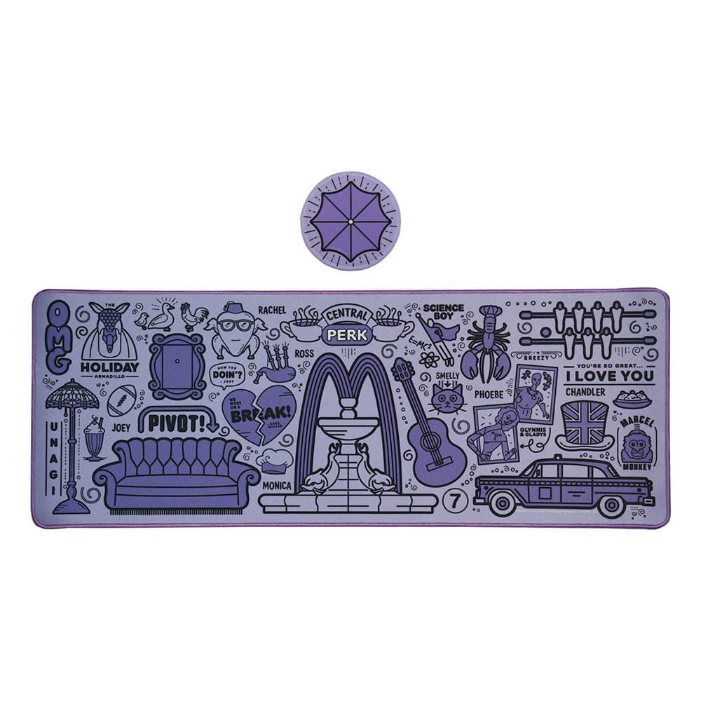 Friends Friends Desk Pad and Coaster Set