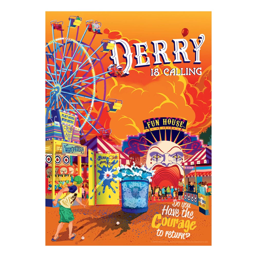 It Derry It Art Print Limited Edition 42 x 30 cm