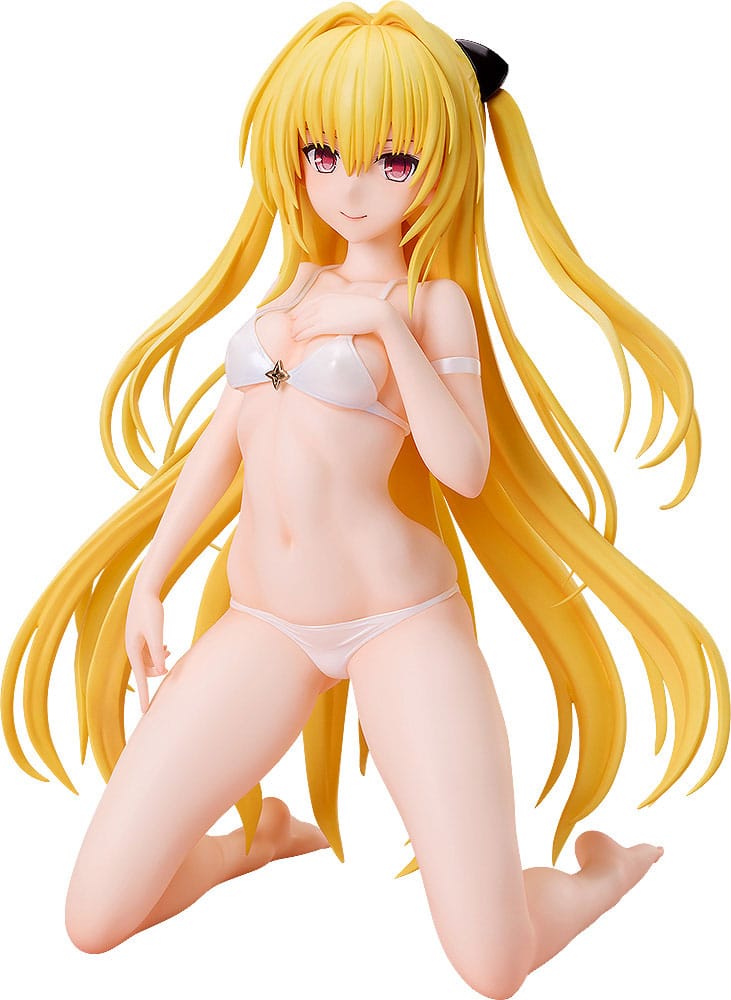 Golden Darkness Swimsuit with Gym Uniform Ver To Love Ru Darkness PVC Figure 27 cm