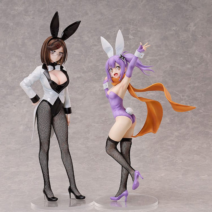 A Ninja and an Assassin Under One Roof Satoko Kusagakure Bunny Ver PVC Statue 1 6 Scale