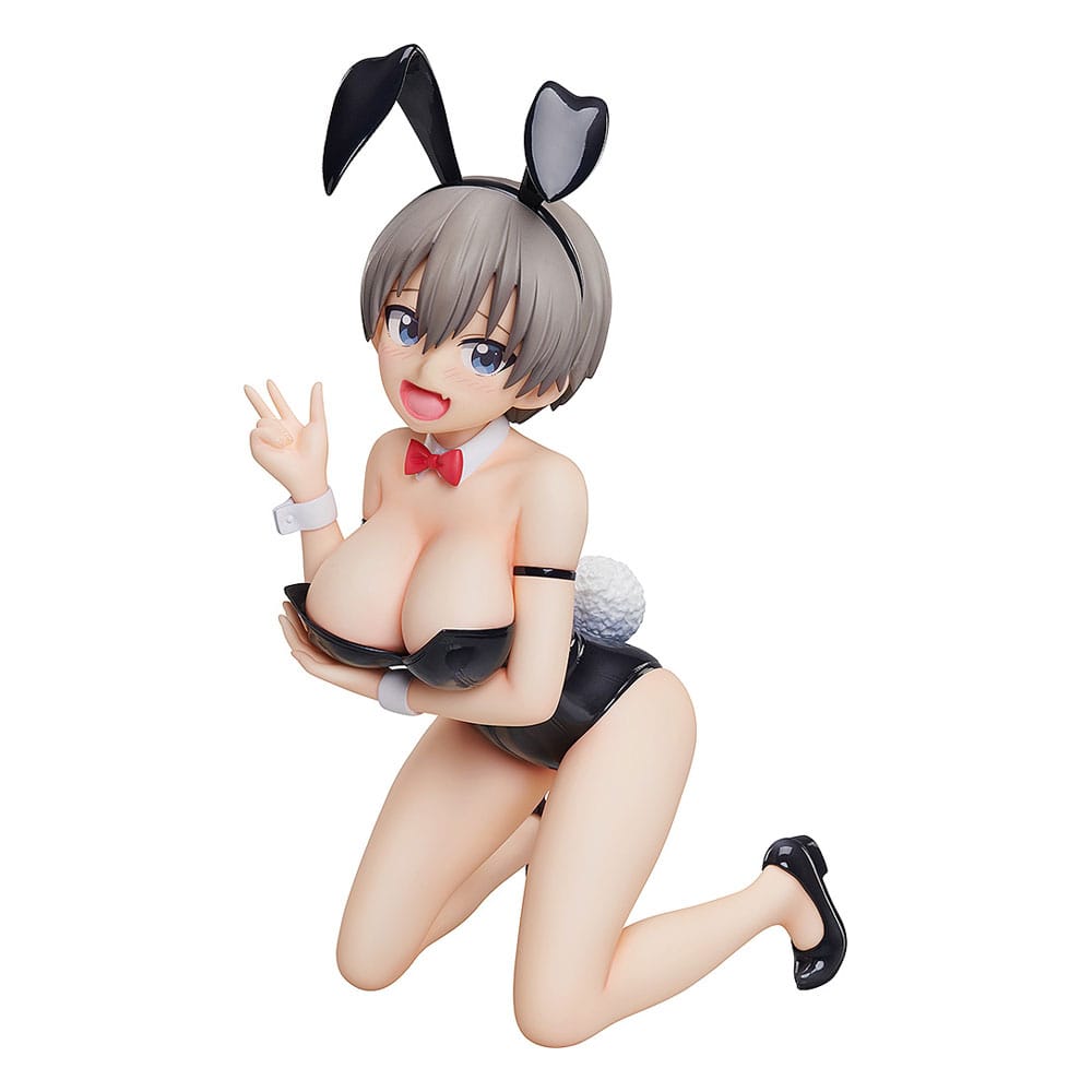 Uzaki chan Hana Uzaki Bare Leg Bunny Ver Uzaki chan Wants to Hang Out PVC Statue 1 to 4 Scale 26 cm