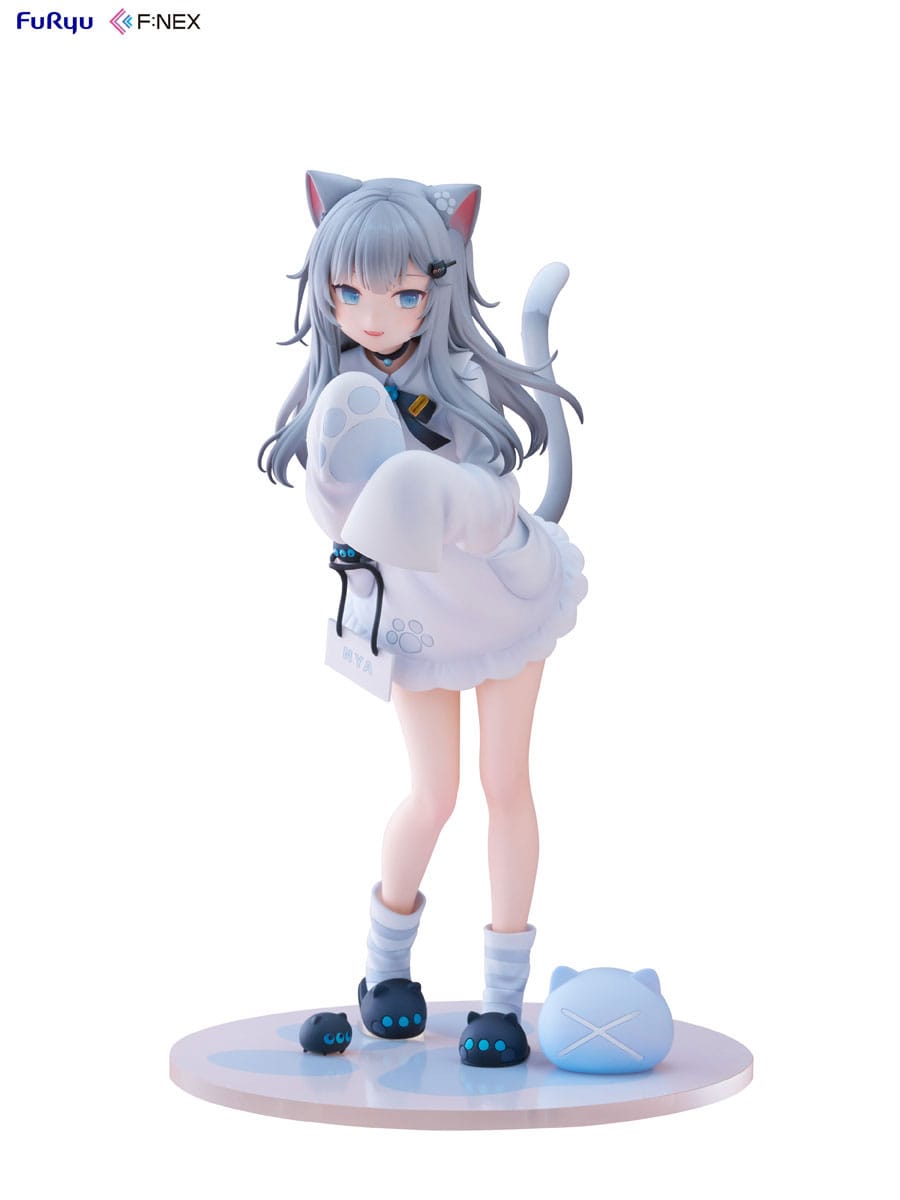 F NEX Nachoneko Nachoneko PVC Figure 22 cm