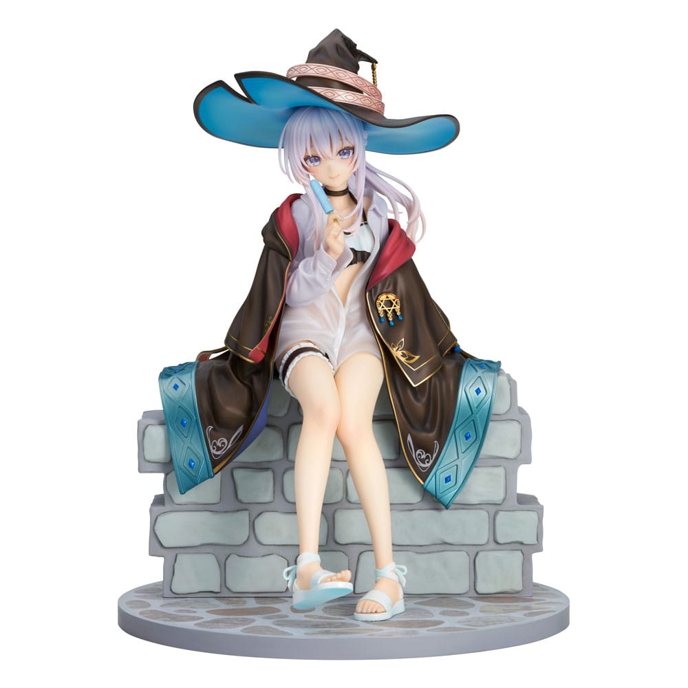 F NEX Elaina Summer Vacation Ver Wandering Witch The Journey of Elaina PVC Figure 22 cm