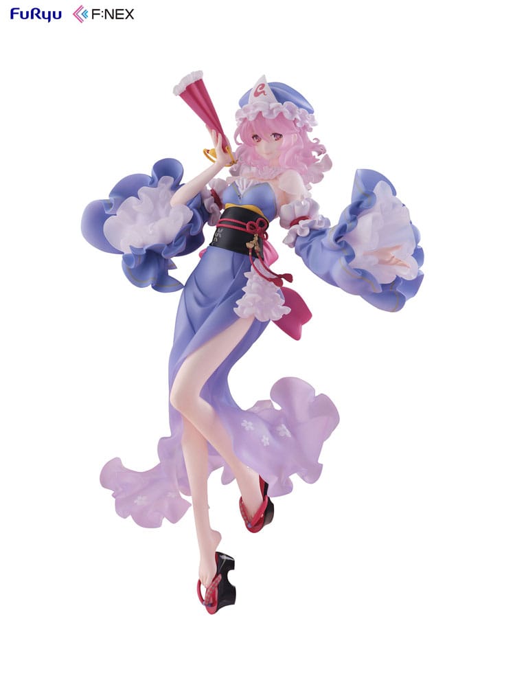 Statue Yuyuko Saigyouji Illustration by Ideolo Touhou Project PVC Figure 30 cm