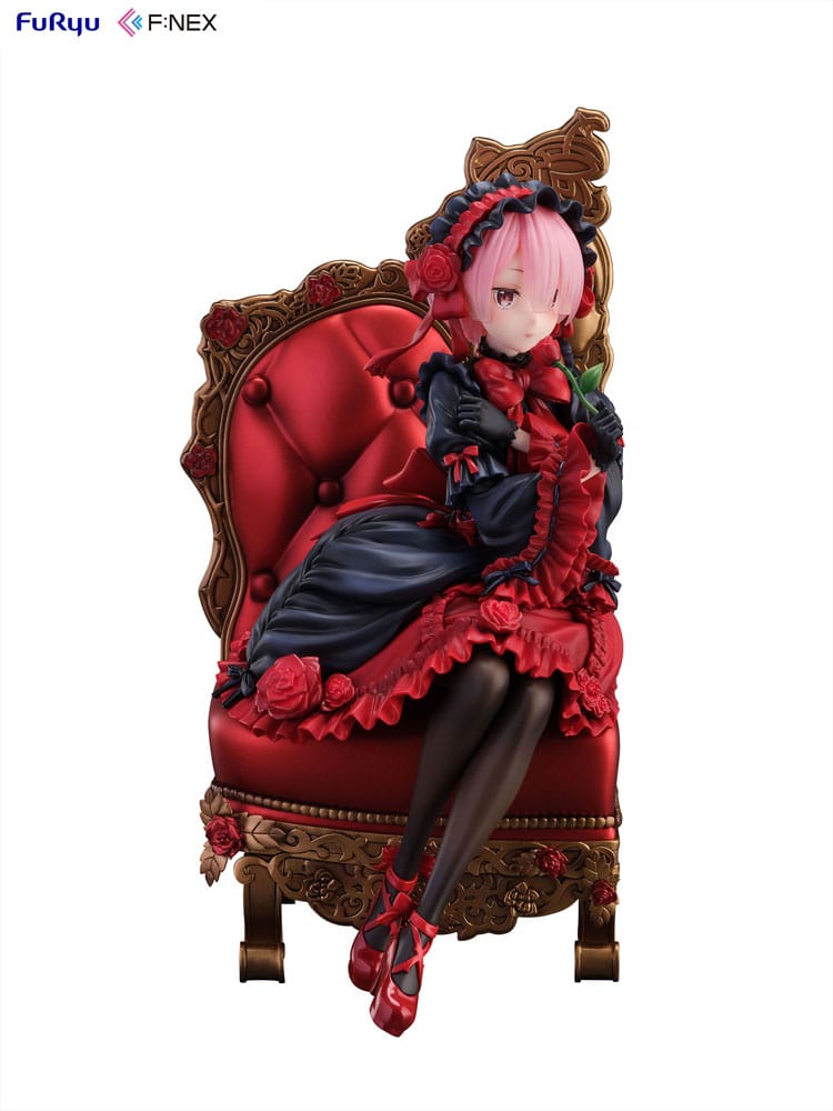 F NEX Ram Gothic Ver ReZERO Starting Life in Another World PVC Figure 20 cm