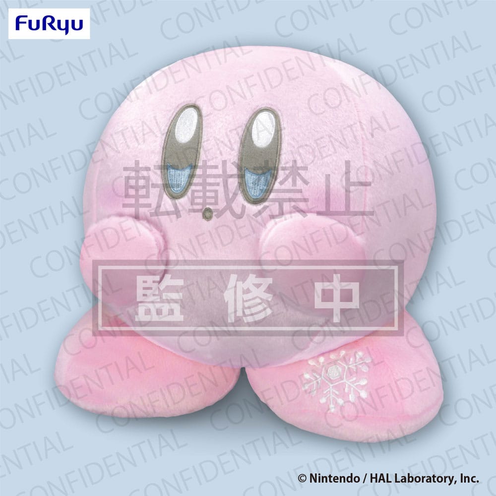 Plush Figure Kirby Snow Ver Kirby PVC Figure 30 cm