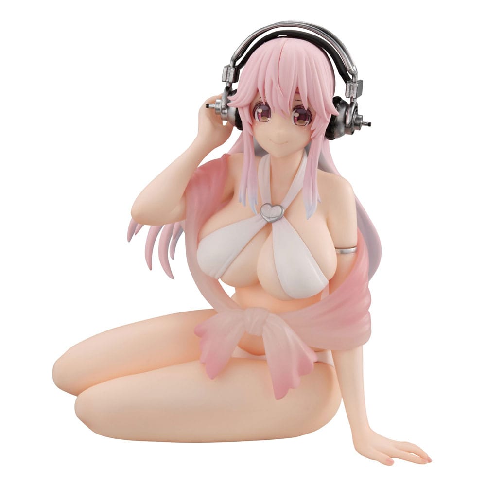 Noodle Stopper Super Sonico Summer Memories Ver Super Sonico PVC Figure 11 cm
