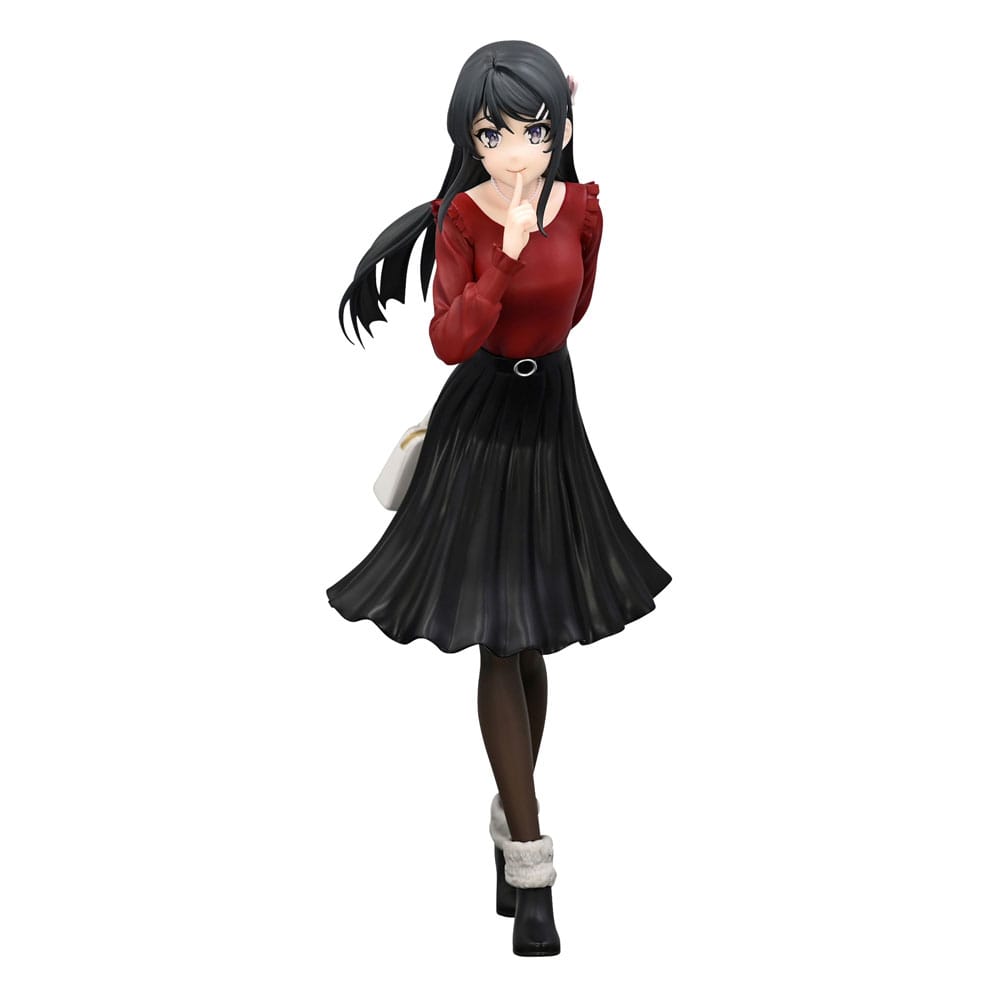 Trio Try iT Mai Sakurajima Winter Outfit Ver Rascal Does Not Dream of Bunny Girl Senpai PVC Figure 21 cm