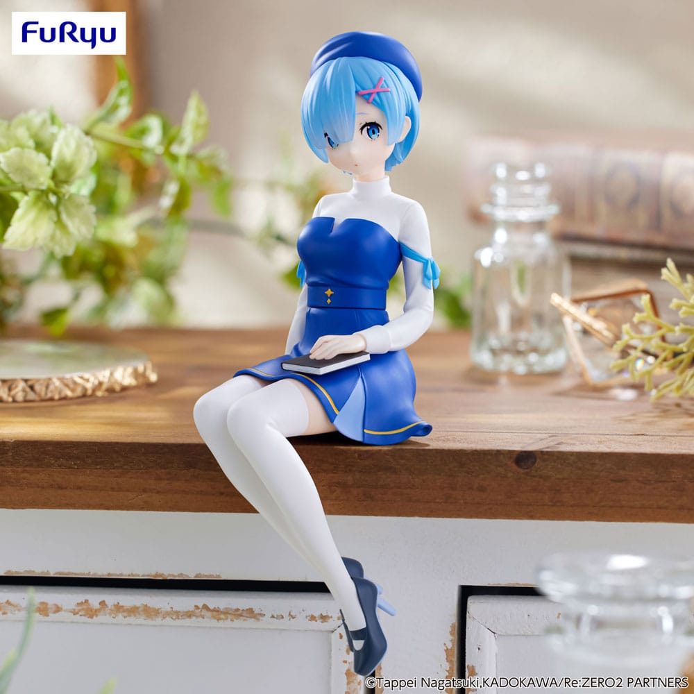 Noodle Stopper Rem Book Girl Ver ReZERO Starting Life in Another World PVC Figure 15 cm