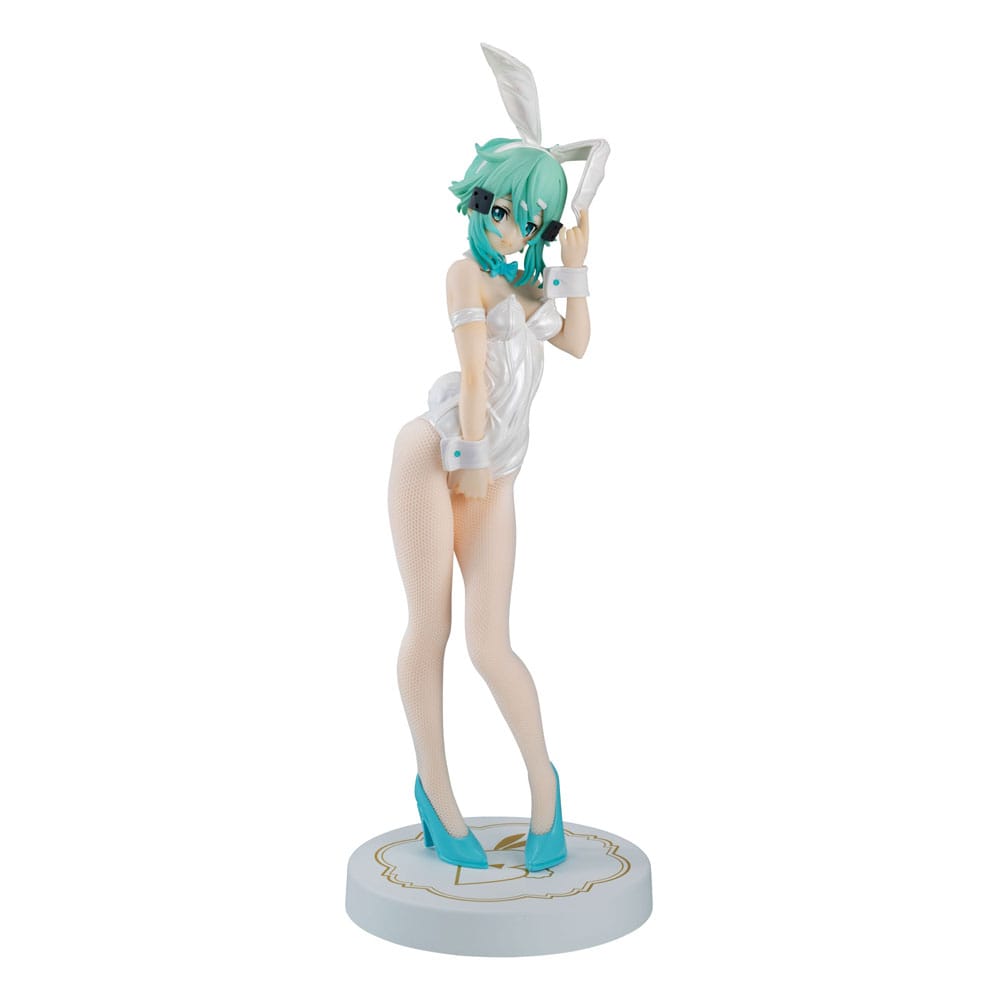 BiCute Bunnies Sinon White Pearl Ver Sword Art Online PVC Figure 28 cm