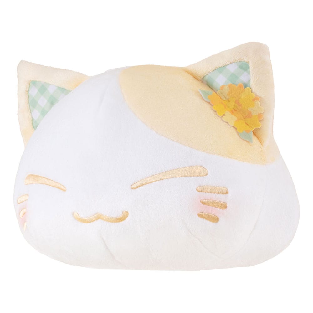 Nemuneko Cat Rape Flower Pattern Ear Decoration Yellow Color Ver Plush Figure 30 cm