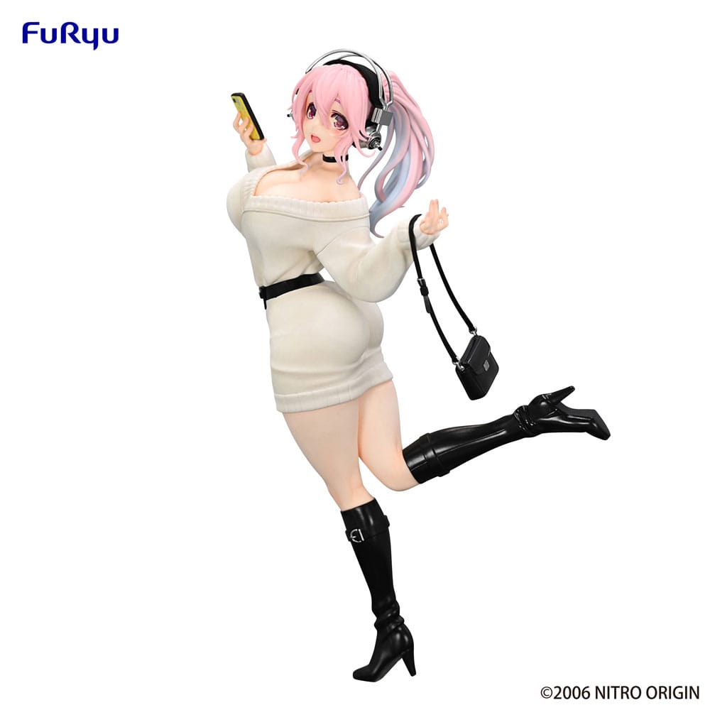 Trio Try iT Super Sonico Winter Memory Ver Super Sonico PVC Figure 21 cm