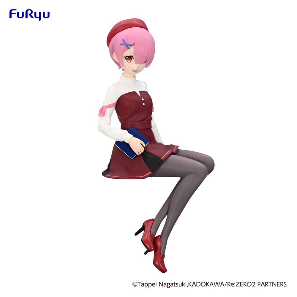 Noodle Stopper Ram Book Girl Ver ReZERO Starting Life in Another World PVC Figure 14 cm