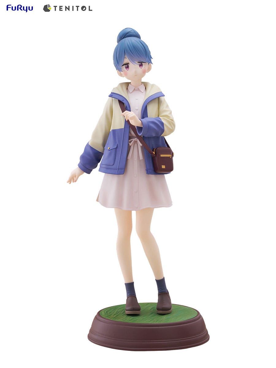 Laid Back Camp Rin Shima Anime Tenitol PVC Statue 23cm