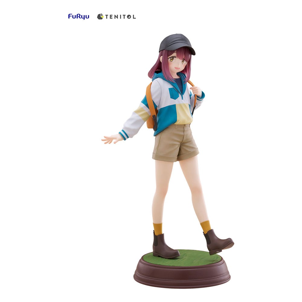 Laid Back Camp Ayano Toki Anime Tenitol PVC Statue 23cm