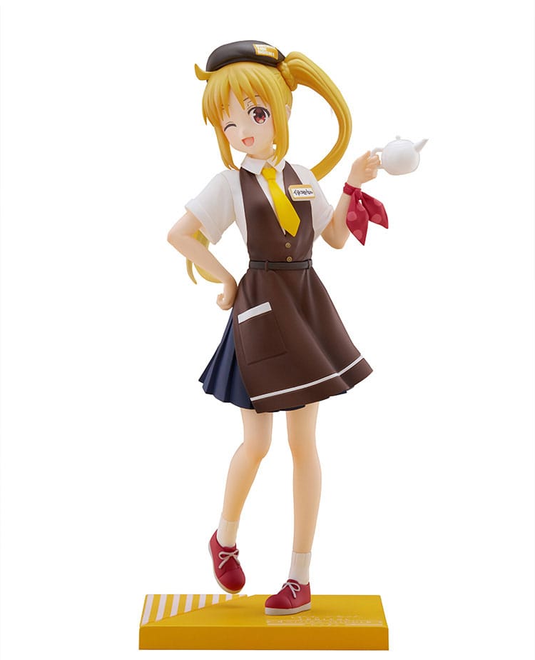 Bocchi the Rock Nijika Ijichi Cafe Style Ver Anime Tenitol PVC Statue 20cm