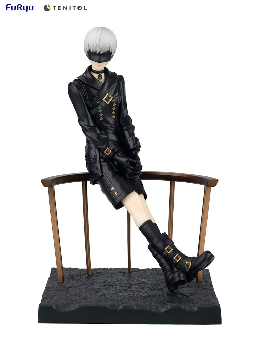 NieR Automata 9S Ver1 1a Game Tenitol PVC Statue 18cm