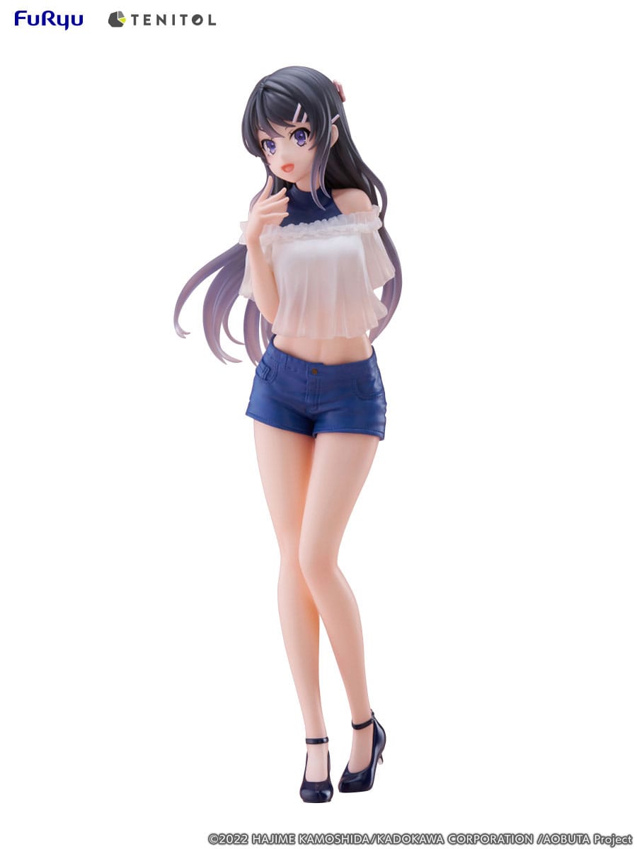 Rascal Does Not Dream of Bunny Girl Senpai Mai Sakurajima Anime Tenitol PVC Statue 31cm