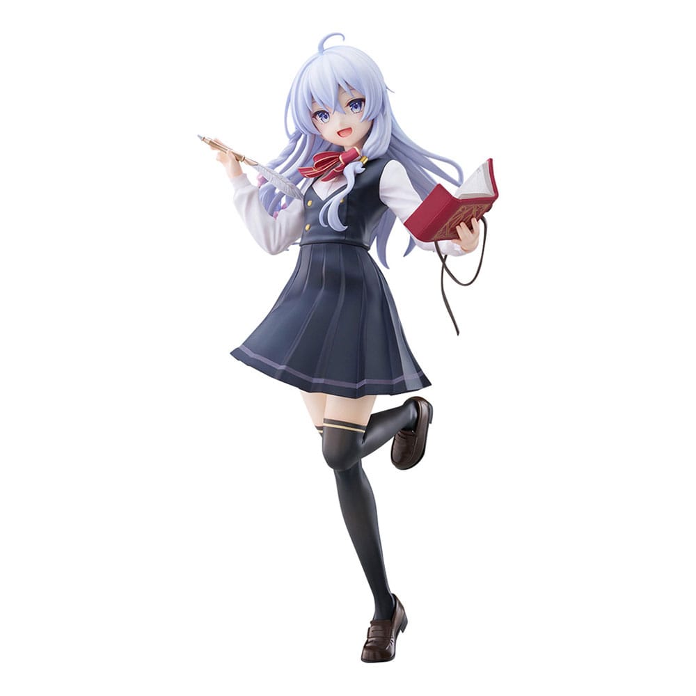 Wandering Witch The Journey of Elaina School Uniform Ver Anime Elaina Tenitol Tall PVC Statue 29cm