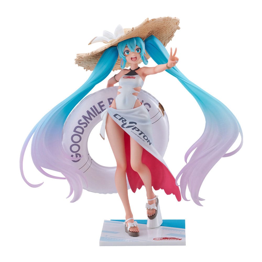 Hatsune Miku GT Project Racing Miku 2024 Tropical Ver Vocaloid PVC Statue 1 7 Scale 21cm
