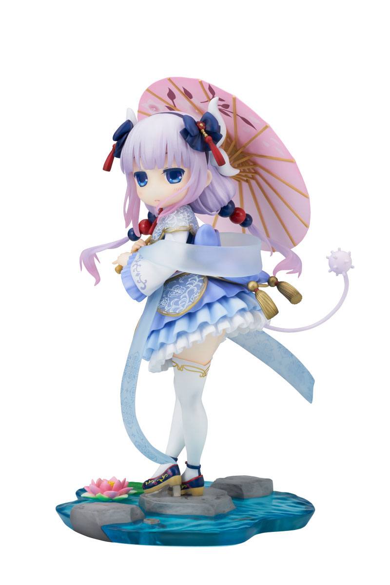 Miss Kobayashis Dragon Maid Kanna China Dress Ver Anime PVC Statue 1 7 Scale 17cm