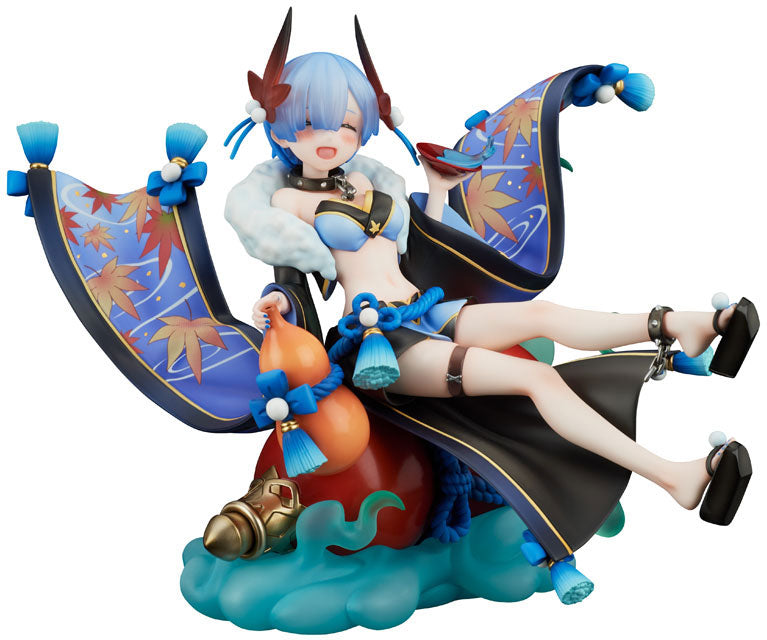Re Zero Starting Life in Another World Rem Hyakki Yako Ver Anime PVC Statue 1 7 Scale 14cm