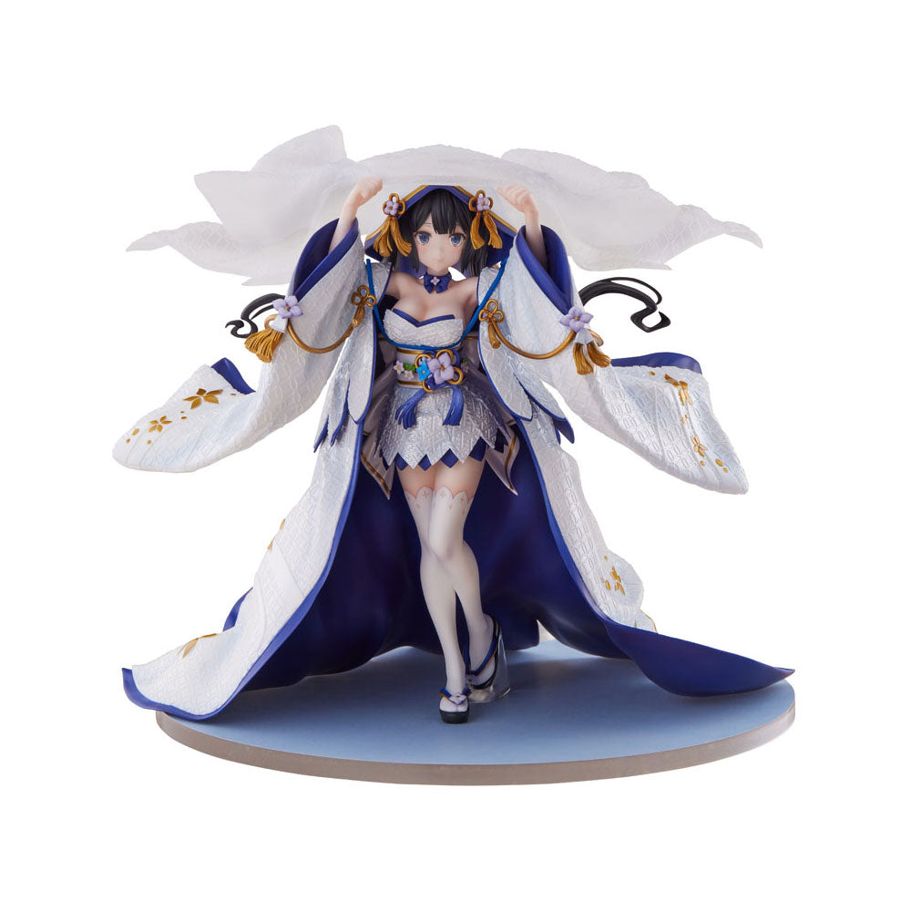 Is It Wrong to Try to Pick Up Girls in a Dungeon Hestia Shiromuku Ver Anime PVC Statue 1 7 Scale 28cm