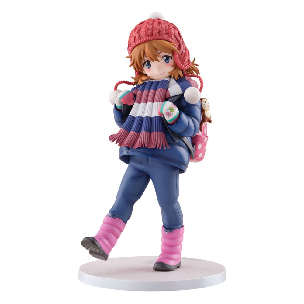 Evangelion 3 0 plus 1 0 Thrice Upon a Time Asuka Shikinami Langley Winter Ver Anime FNEX PVC Statue 1 6 Scale 20cm